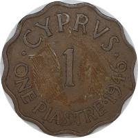 1 piastre - Cyprus