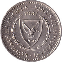 25 mils - Cyprus