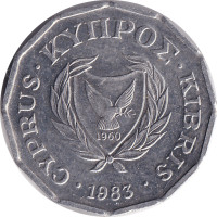 1/2 cent - Cyprus