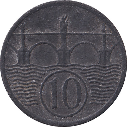 10 haleru - Czech