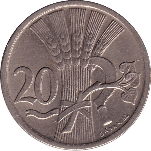 20 haleru - Czech