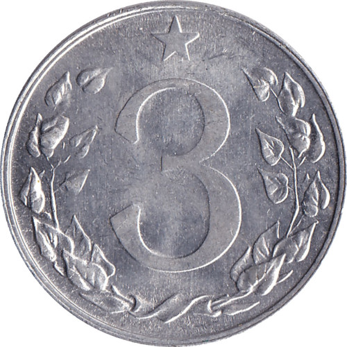 3 haleru - Czech