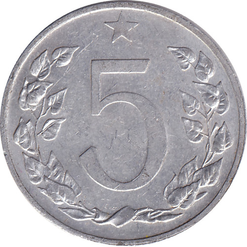 5 haleru - Czech