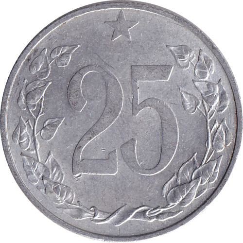 25 haleru - Czech