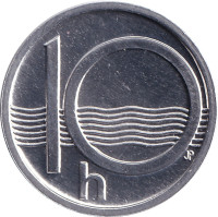 10 haleru - Czech