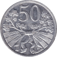 50 haleru - Tchéquie