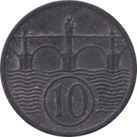 10 haleru - Czech