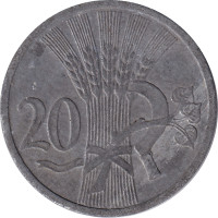 20 haleru - Czech