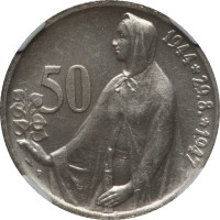 50 korun - Tchéquie