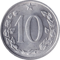 10 haleru - Czech