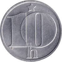 10 haleru - Czech