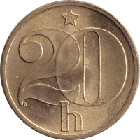 20 haleru - Czech