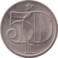 50 haleru - Tchéquie