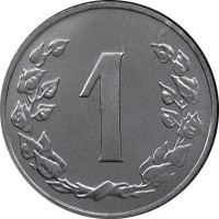 1 haler - Czech