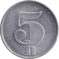 5 haleru - Czech