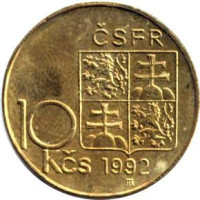 10 korun - Czech