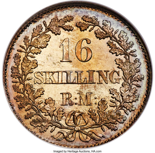 16 skilling - Danemark