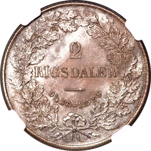 2 rigsdaler - Danemark