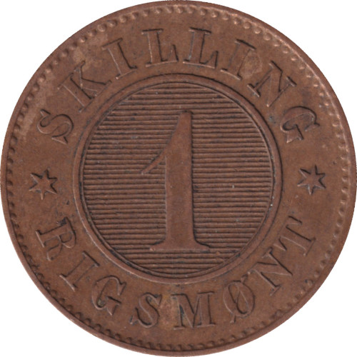 1 skilling - Danemark