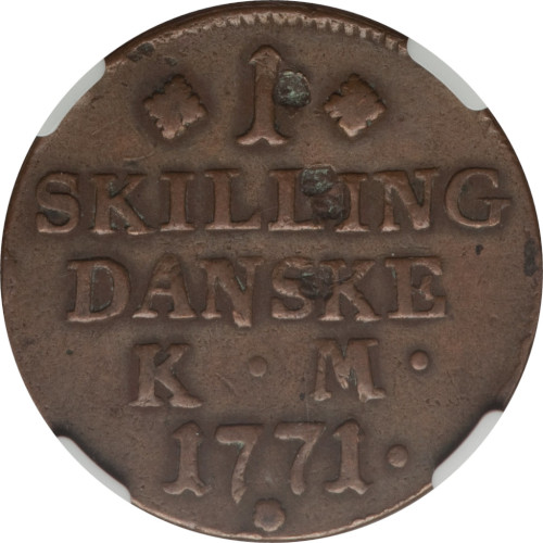 1 skilling - Danemark