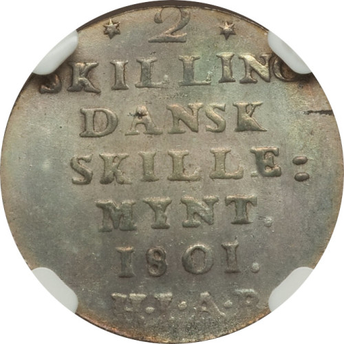 2 skilling - Danemark