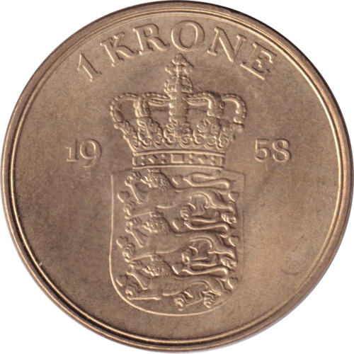 1 krone - Danemark