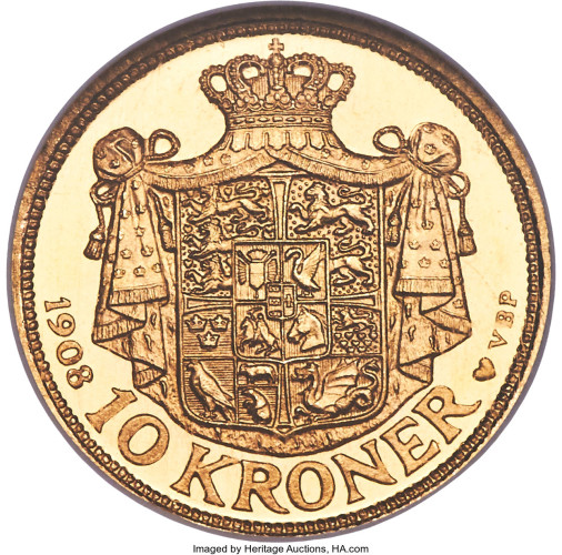 10 kroner - Danemark