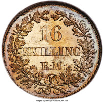 16 skilling - Danemark