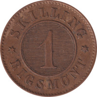 1 skilling - Danemark