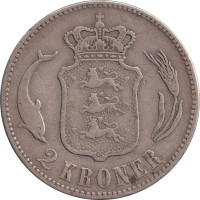 2 kroner - Danemark