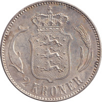 2 kroner - Danemark