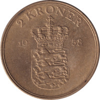 2 kroner - Denmark