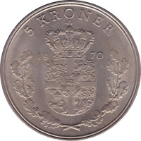 5 kroner - Danemark