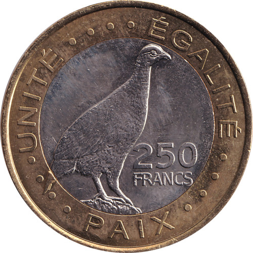 250 francs - Djibouti