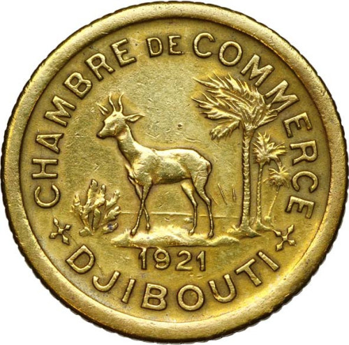 50 centimes - Djibouti