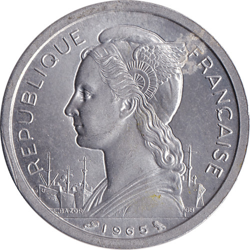 2 francs - Djibouti