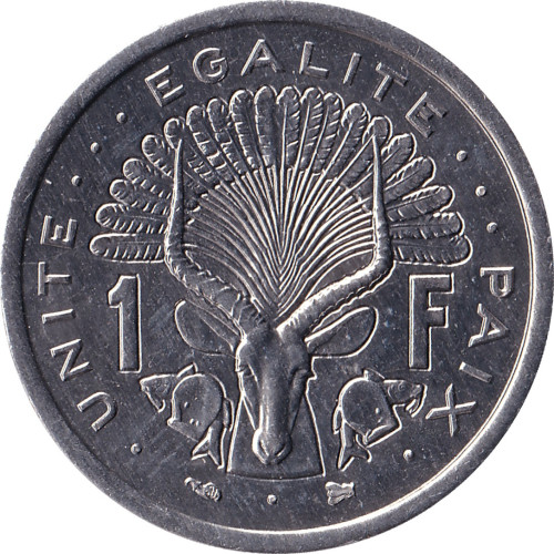 1 franc - Djibouti