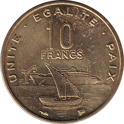 10 francs - Djibouti