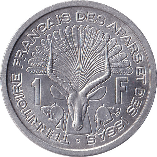 1 franc - Djibouti