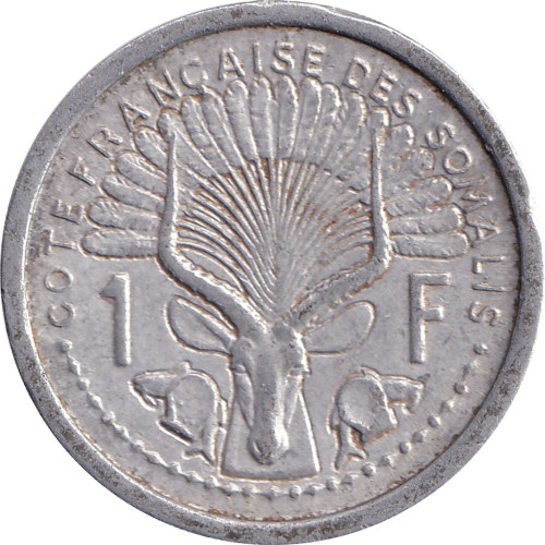 1 franc - Djibouti