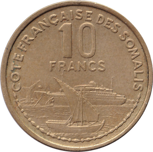 10 francs - Djibouti