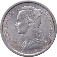 1 franc - Djibouti