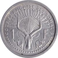 1 franc - Djibouti