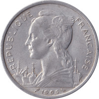 5 francs - Djibouti