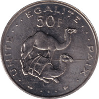 50 francs - Djibouti