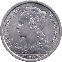 1 franc - Djibouti