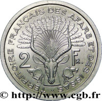 2 francs - Djibouti