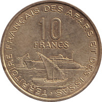 10 francs - Djibouti