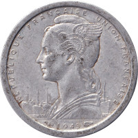 1 franc - Djibouti