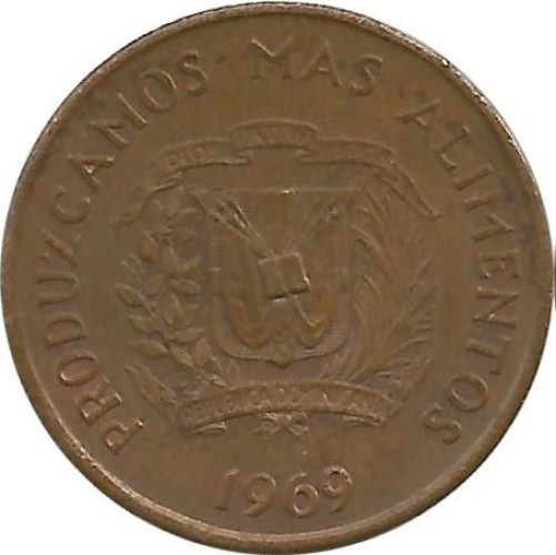 1 centavo - République Dominicaine